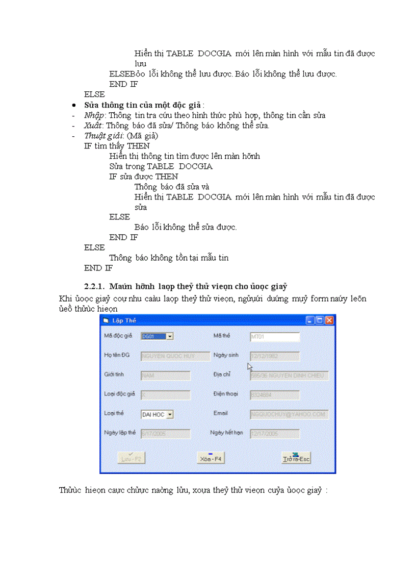 image for page Báo cáo công nghệ phần mềm quản lý thư viện 1