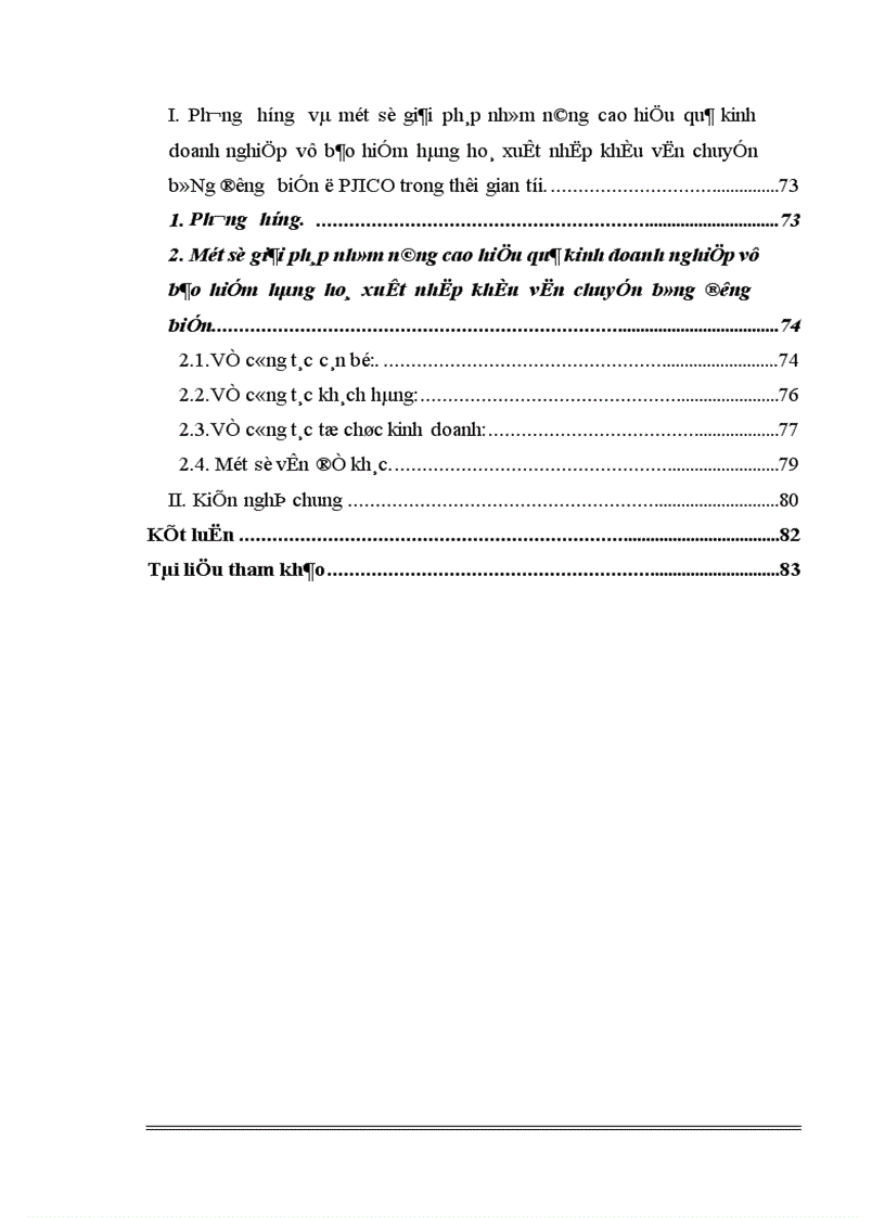 image for page Nâng cao hiệu quả kinh doanh nghiệp vụ bảo hiểm hàng hoá xuất nhập khẩu vận chuyển bằng đường biển ở công ty cổ phần bảo hiểm Petrolimex 1