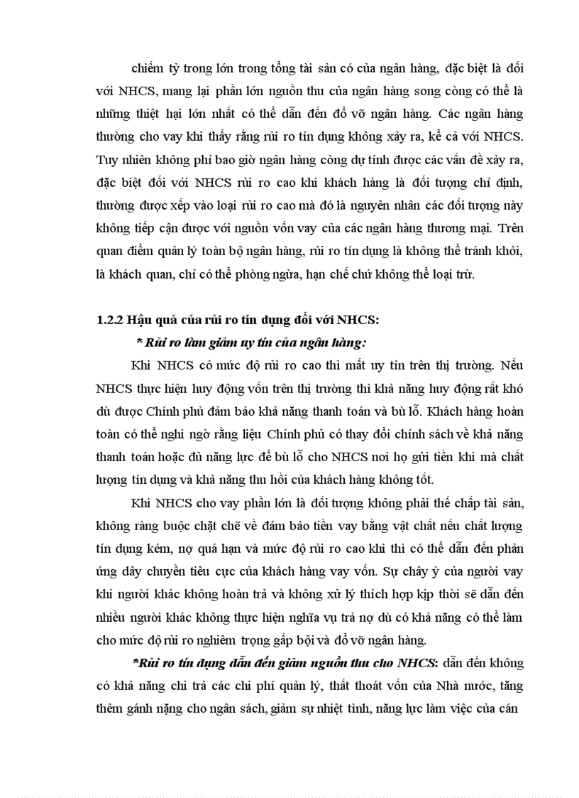 image for page Hạn chế rủi ro tín dụng tại Ngân hàng Chính sách xã hội Việt Nam 1