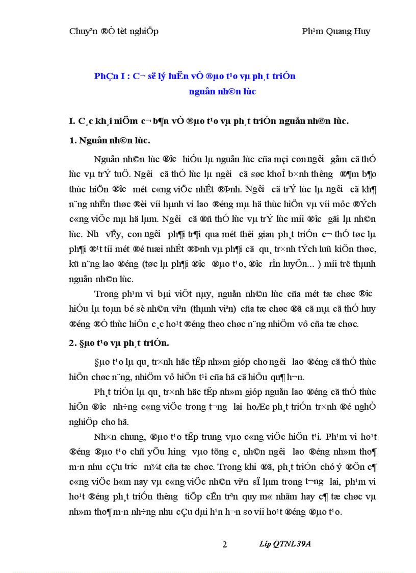 image for page Chiến lược đào tạo phát triển nguồn nhân lực cho các doanh nghiệp Nhà nước trực thuộc Sở Công nghiệp Phú Thọ đến năm 2005 1