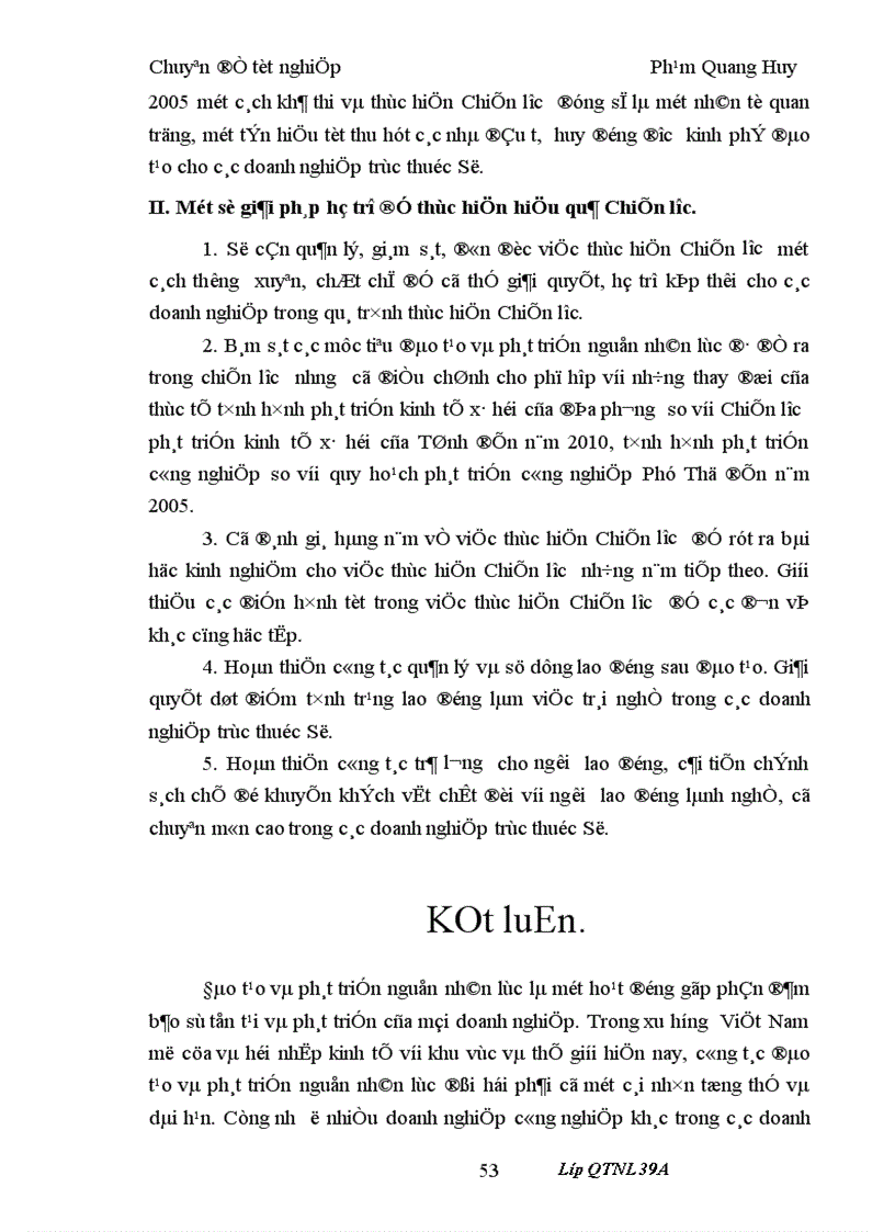 image for page Chiến lược đào tạo phát triển nguồn nhân lực cho các doanh nghiệp Nhà nước trực thuộc Sở Công nghiệp Phú Thọ đến năm 2005 1