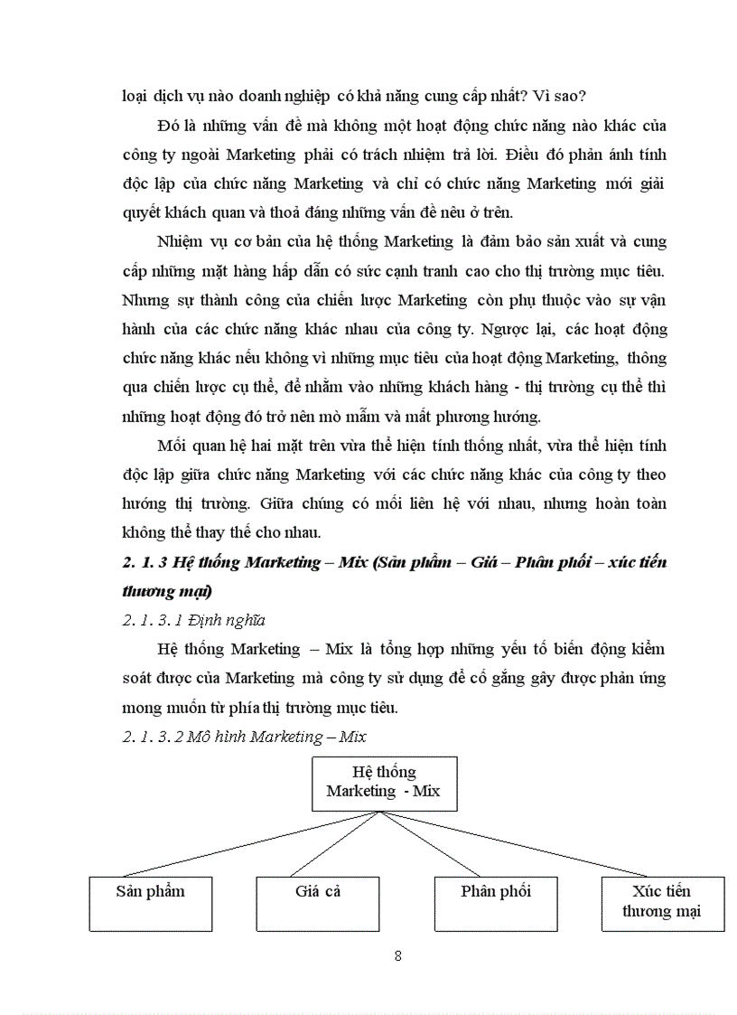 image for page Thực trạng và giải pháp cho hệ thống marketing của công ty Cổ phần Tràng An