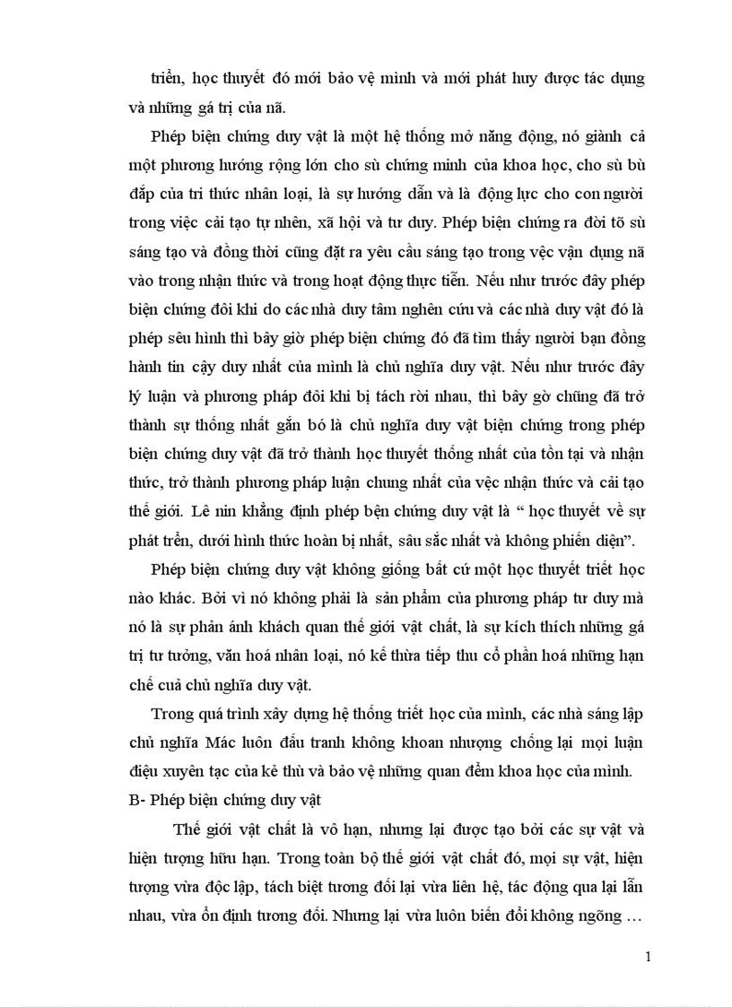 image for page Biện chứng duy vật