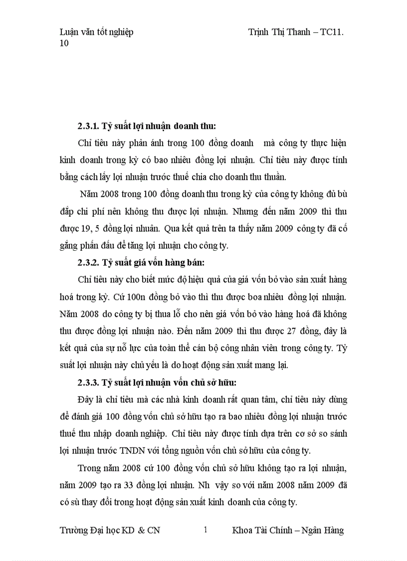 image for page Lợi nhuận và một số biện pháp làm tăng lợi nhuận tại Công ty TNHH á phi 1