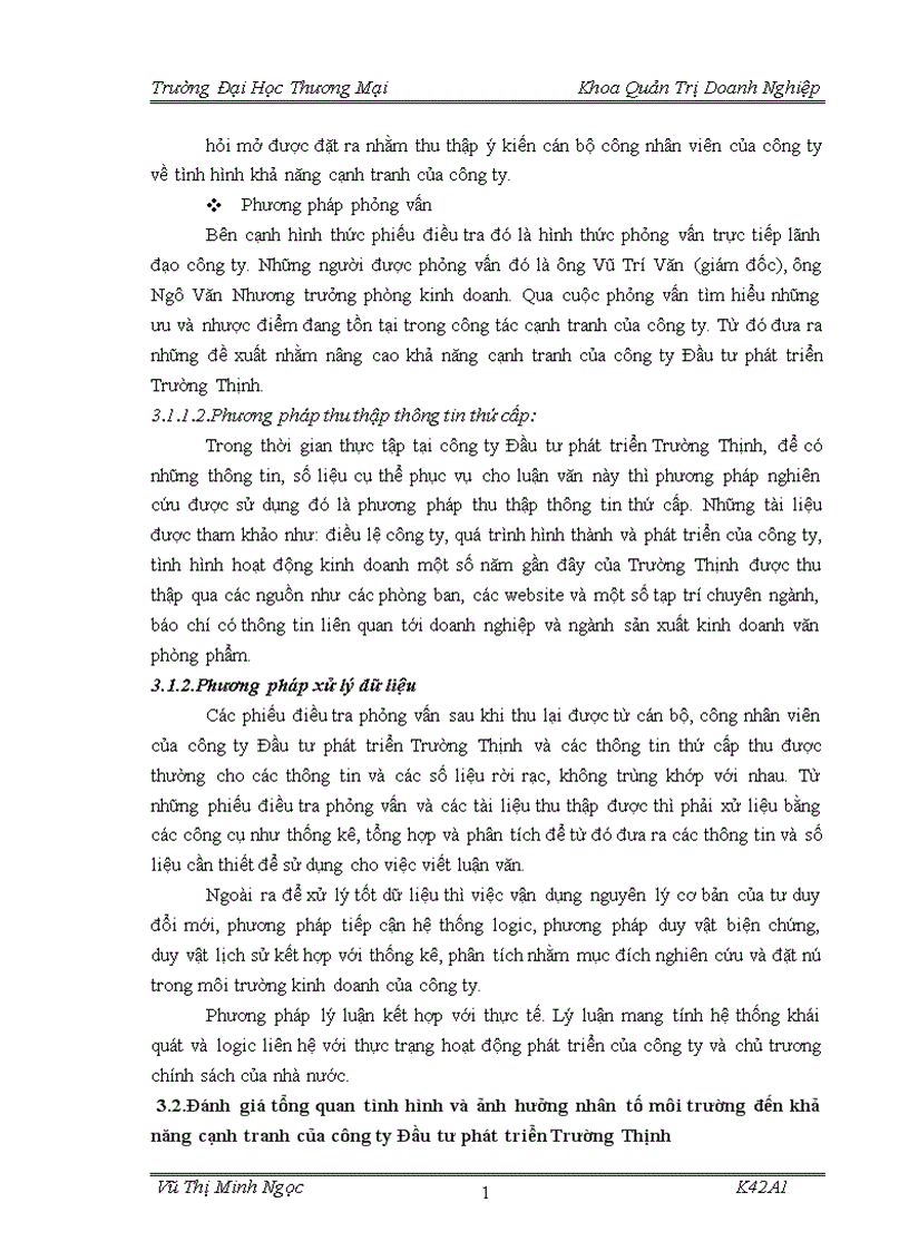 image for page Nâng cao khả năng cạnh tranh của công ty TNHH Đầu tư phát triển thương mại Trường Thịnh 1
