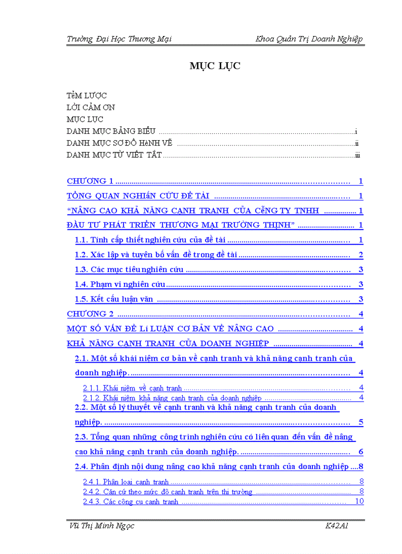 image for page Nâng cao khả năng cạnh tranh của công ty TNHH Đầu tư phát triển thương mại Trường Thịnh 1