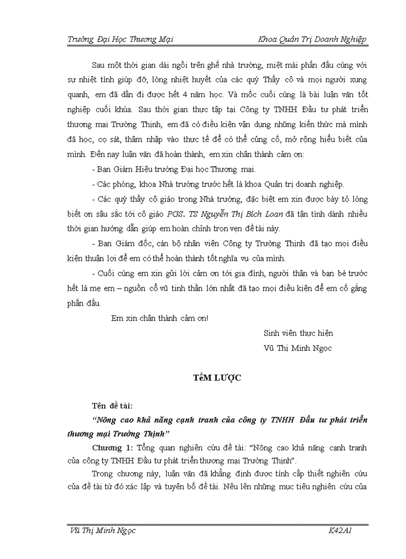 image for page Nâng cao khả năng cạnh tranh của công ty TNHH Đầu tư phát triển thương mại Trường Thịnh 1