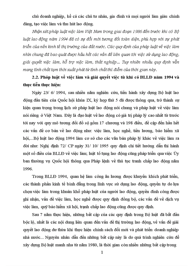 image for page Cơ sở xây dựng và nội dung cơ bản của luật việc làm ở Việt Nam