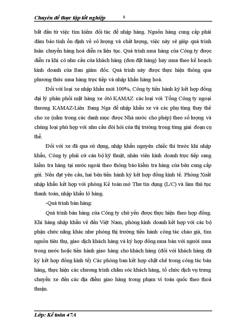 image for page Hoàn thiện kế toán bán hàng và xác định kết quả bán hàng tại Công ty Thương Mại Tài Chính Hải Âu 1