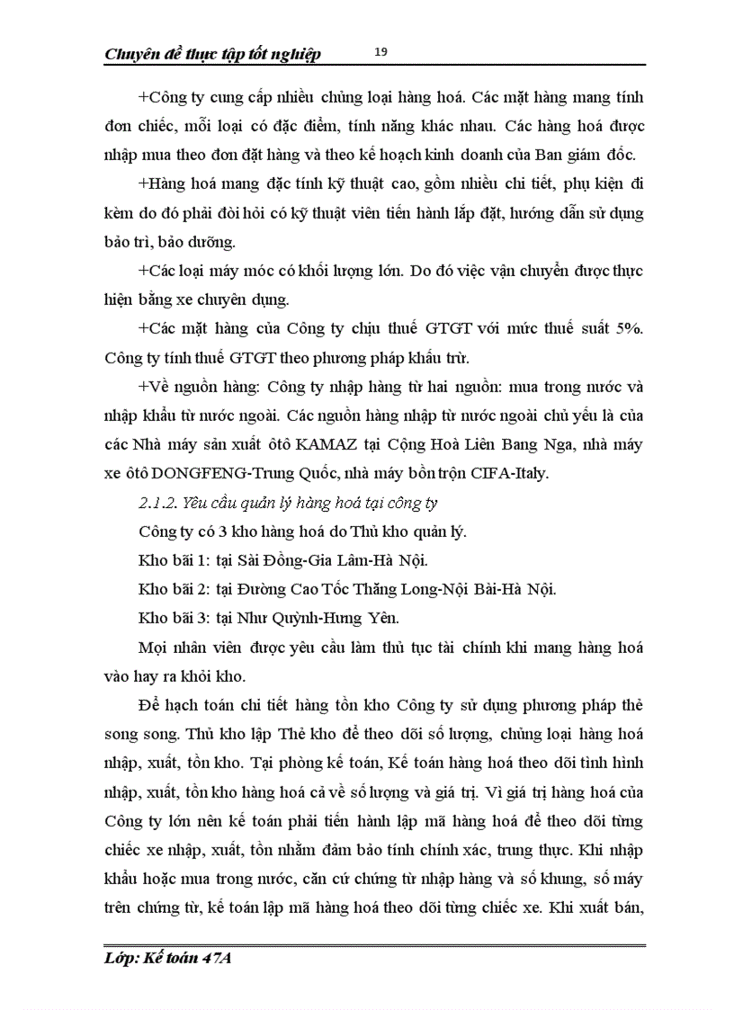 image for page Hoàn thiện kế toán bán hàng và xác định kết quả bán hàng tại Công ty Thương Mại Tài Chính Hải Âu 1