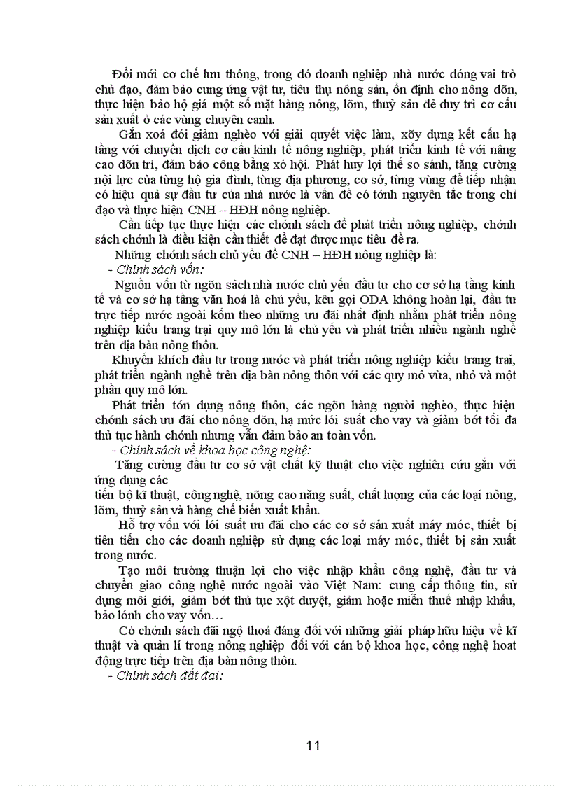 image for page Công nghiệp hoá hiện đại hoá nông nghiệp và nông thôn Việt Nam 1