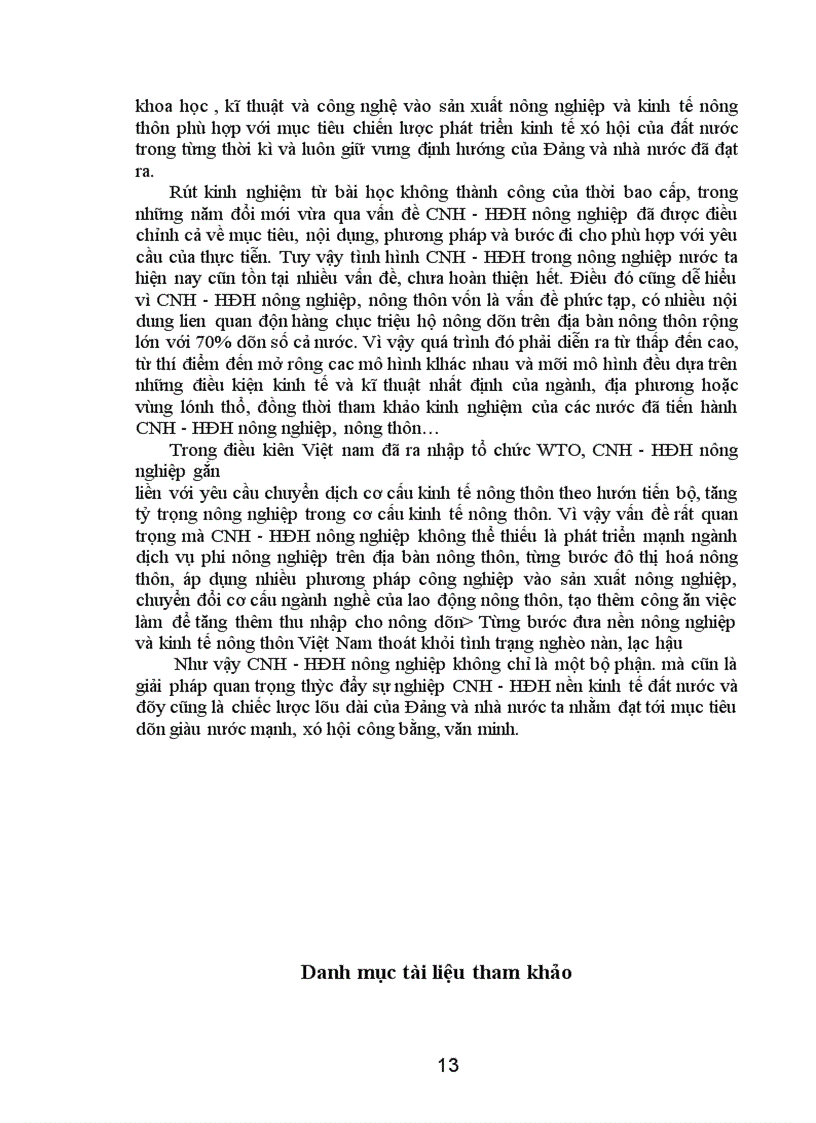 image for page Công nghiệp hoá hiện đại hoá nông nghiệp và nông thôn Việt Nam 1