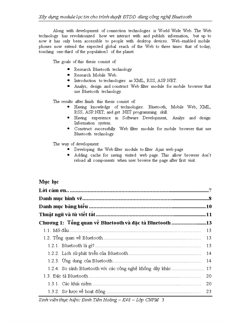 image for page Xây dựng module lọc tin cho trình duyệt ĐTDD dùng công nghệ Bluetooth