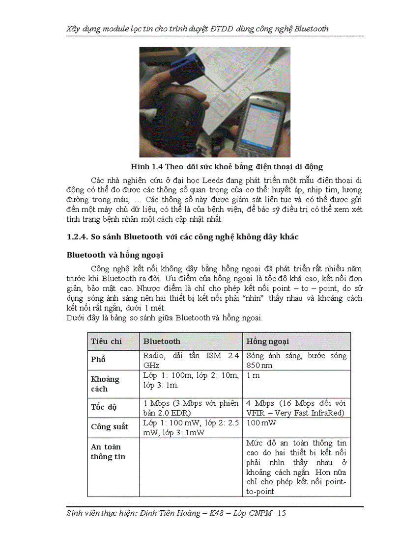 image for page Xây dựng module lọc tin cho trình duyệt ĐTDD dùng công nghệ Bluetooth