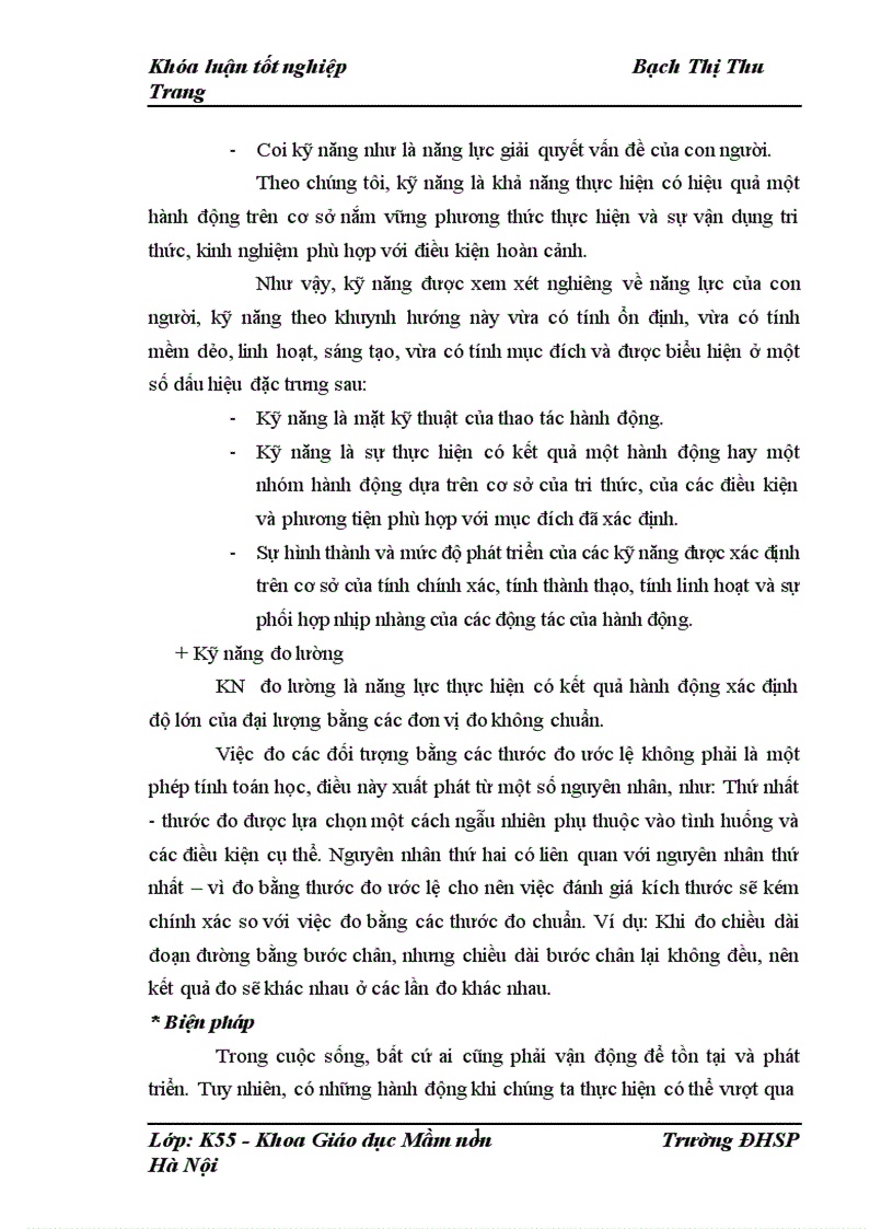 image for page Một số biện pháp hình thành kỹ năng đo lường cho trẻ 5 6 tuổi 1