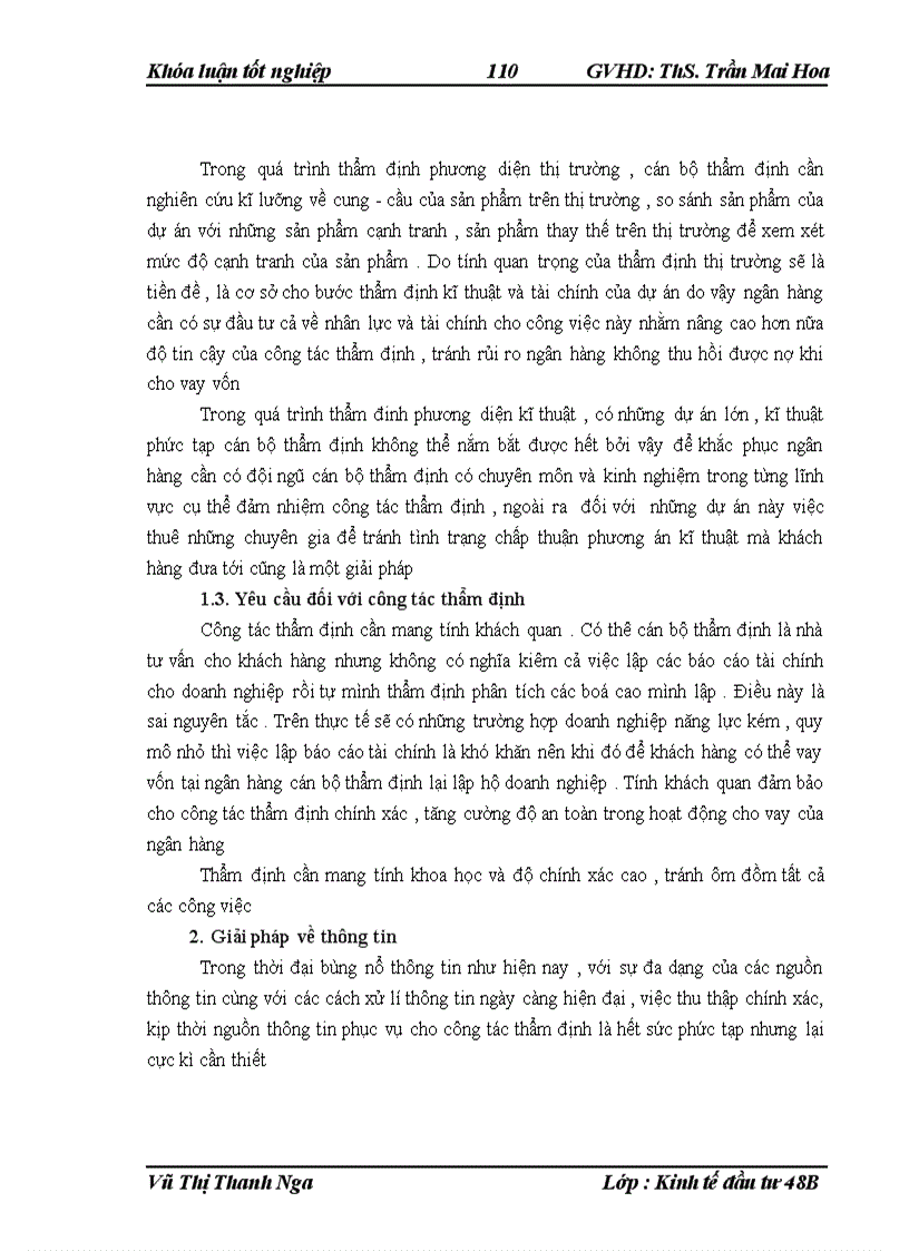 image for page Hoàn thiện công tác thẩm định dự án đầu tư trong hoạt động cho vay đối với các doanh nghiệp tại NHNo PTNTVN chi nhánh huyện Kim Sơn tỉnh Ninh Bình 1