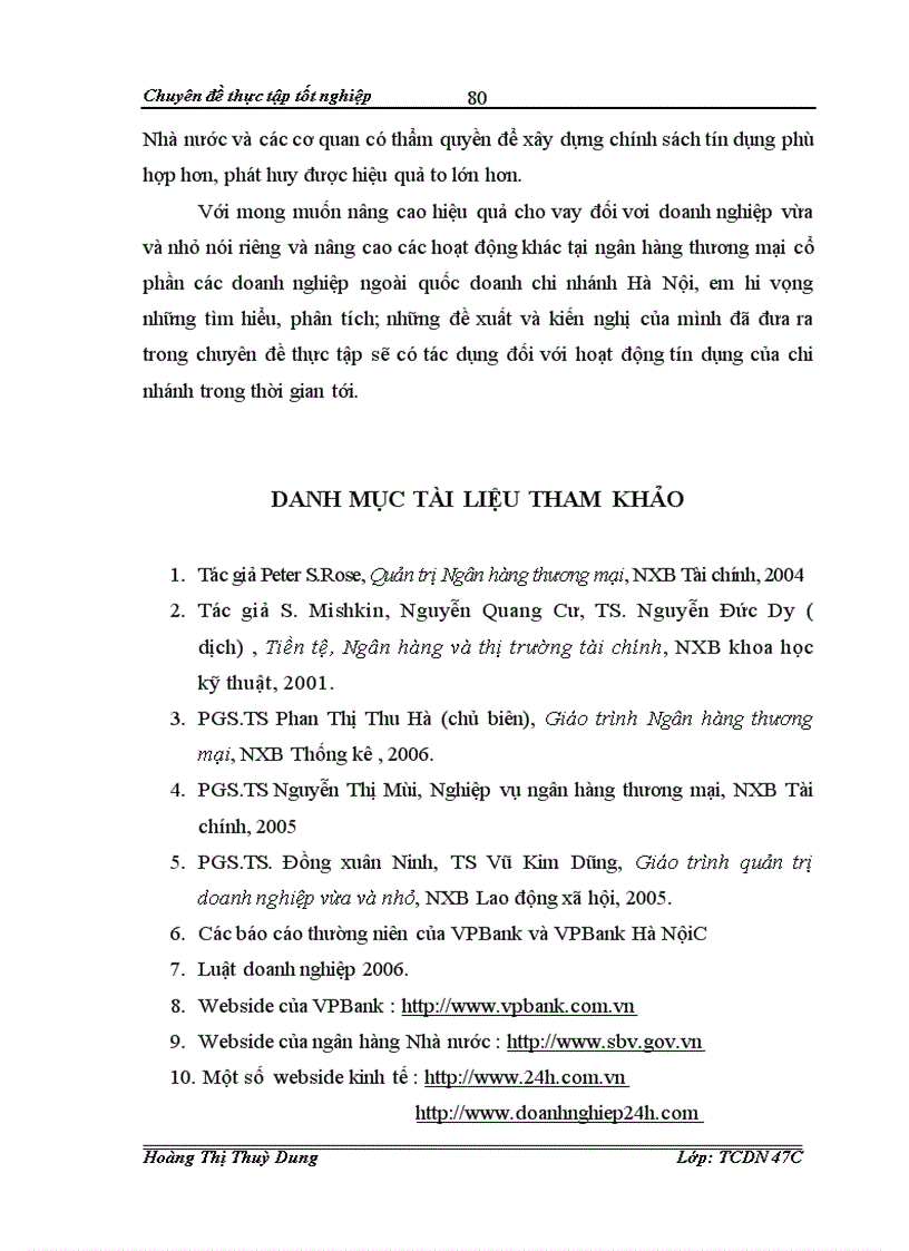 image for page Nâng cao hiệu quả cho vay đối với doanh nghiệp vừa và nhỏ tại ngân hàng thương mại cổ phần các doanh nghiệp ngoài quốc doanh chi nhánh Hà Nội