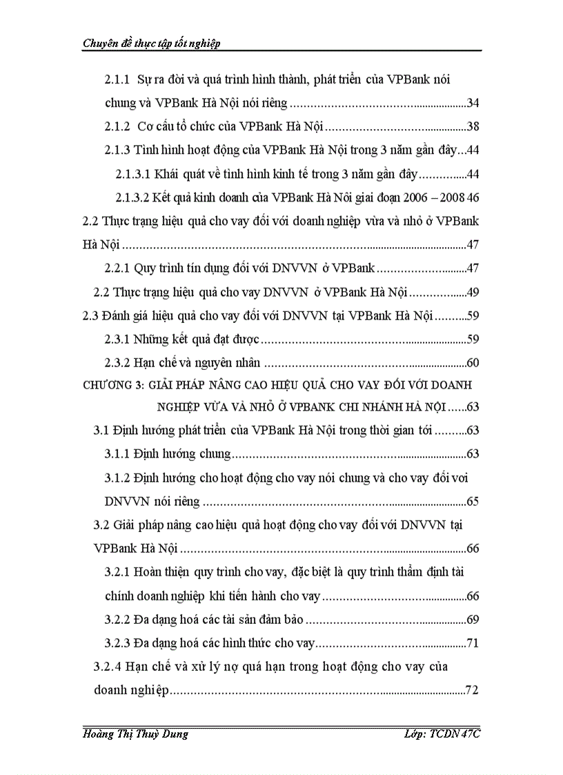 image for page Nâng cao hiệu quả cho vay đối với doanh nghiệp vừa và nhỏ tại ngân hàng thương mại cổ phần các doanh nghiệp ngoài quốc doanh chi nhánh Hà Nội