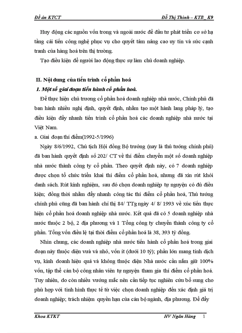 image for page Cổ phần hoá doanh nghiệp nhà nước ở nước ta hiện nay 1