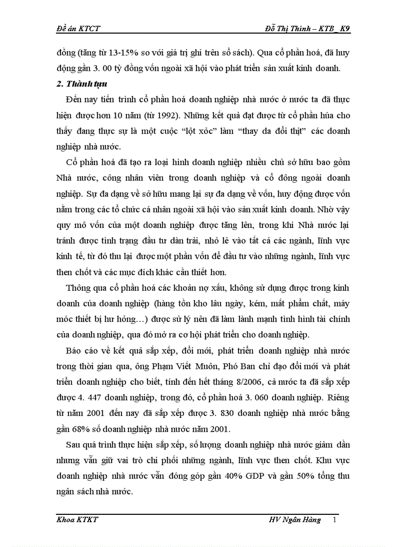 image for page Cổ phần hoá doanh nghiệp nhà nước ở nước ta hiện nay 1