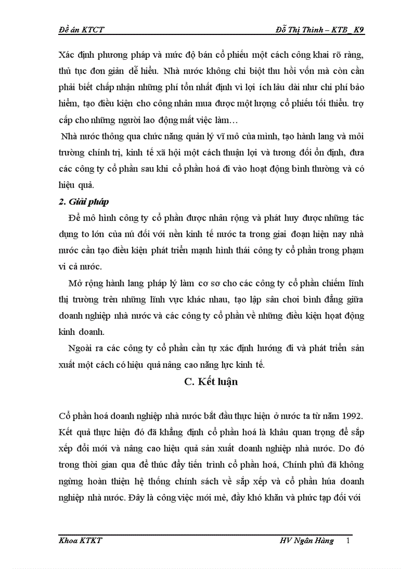 image for page Cổ phần hoá doanh nghiệp nhà nước ở nước ta hiện nay 1