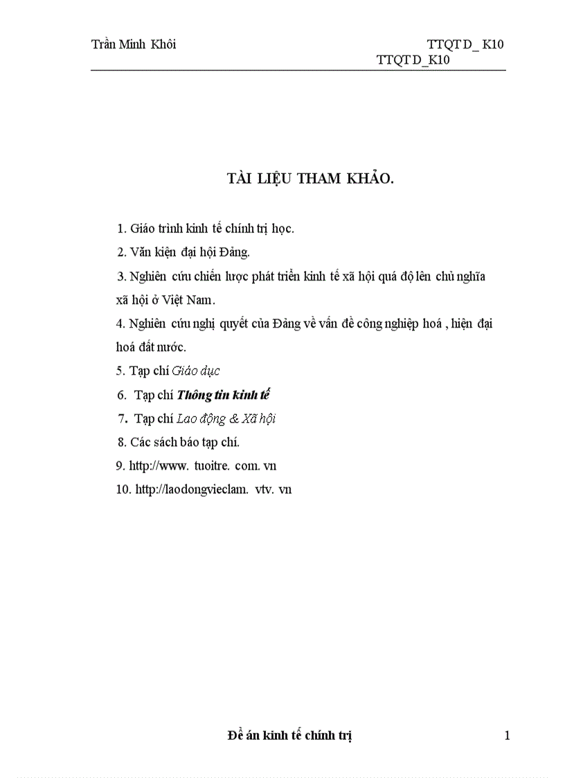 image for page Thực trạng và giải pháp để nâng cao hiệu quả của đào tạo và sử dụng nguồn nhân lực phục vụ cho sự nghiệp công nghiệp hoá hiện đại hoá ở Việt Nam 1