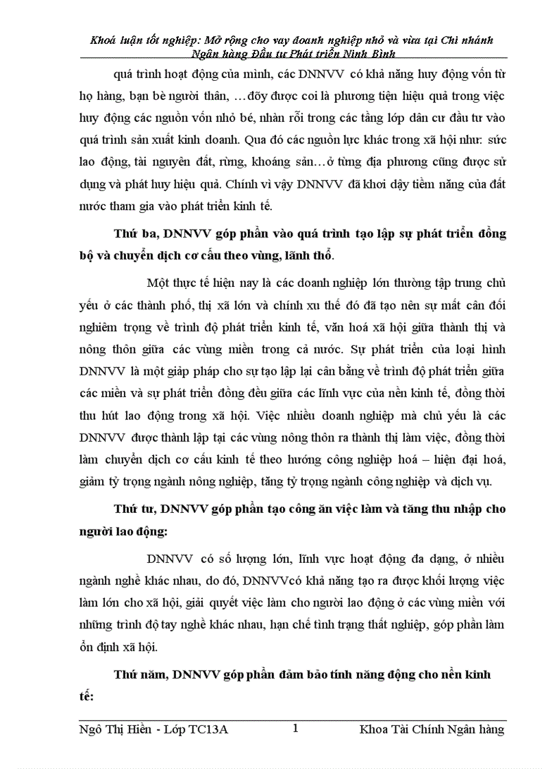 image for page Giải pháp mở rộng cho vay doanh nghiệp nhỏ và vừa tại chi nhánh NHĐT PT Ninh Bình