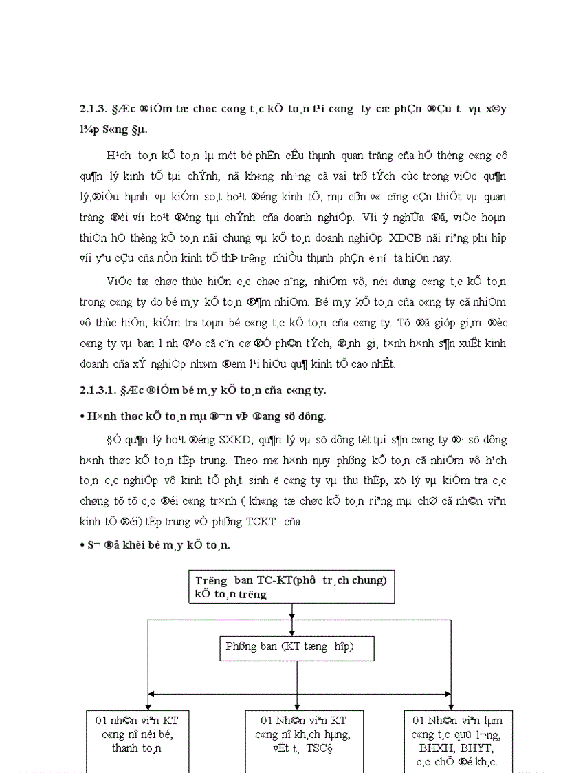 image for page Hoàn thiện công tác kế toán tập hợp chi phí sản xuất và tính giá thành sản phẩm ở công ty Cổ phần đầu tư và xây lắp Sông Đà 1