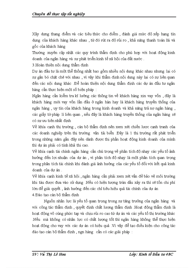 image for page Hoàn thiện công tác thẩm định dự án đầu tư mua sắm tàu biển tại ngân hàng ACB chi nhánh Duyên Hải