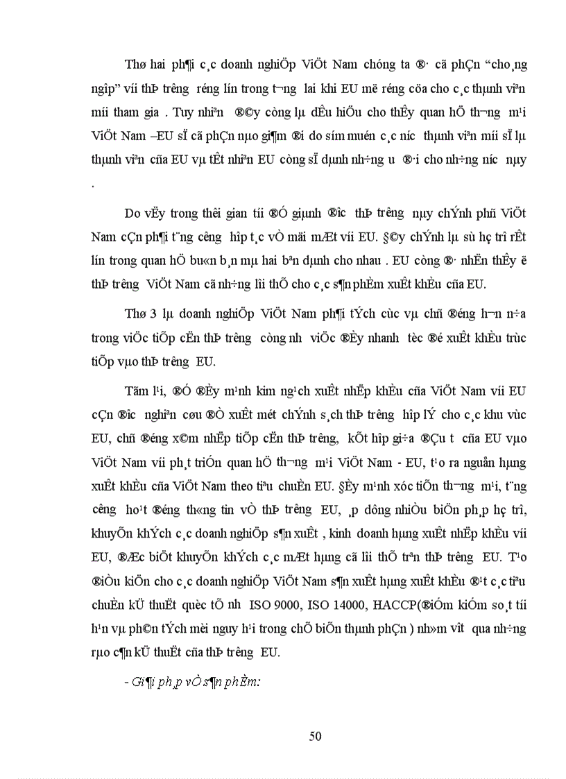 image for page Triển vọng và những giải pháp thúc đẩy thương mại Việt Nam EU 1