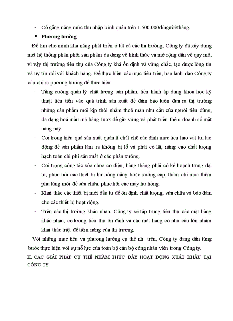 image for page Thực trạng hoạt động xuất khẩu và những giải pháp nhằm nâng cao xuất khẩu ở Công ty Cổ phần dụng cụ cơ khí xuất khẩu 1