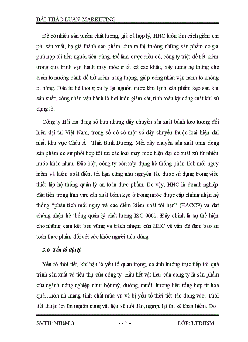 image for page Phân tích ảnh hưởng môi trường vĩ mô tới hoạt động kinh doanh của Công ty cổ phần Hải Hà 1