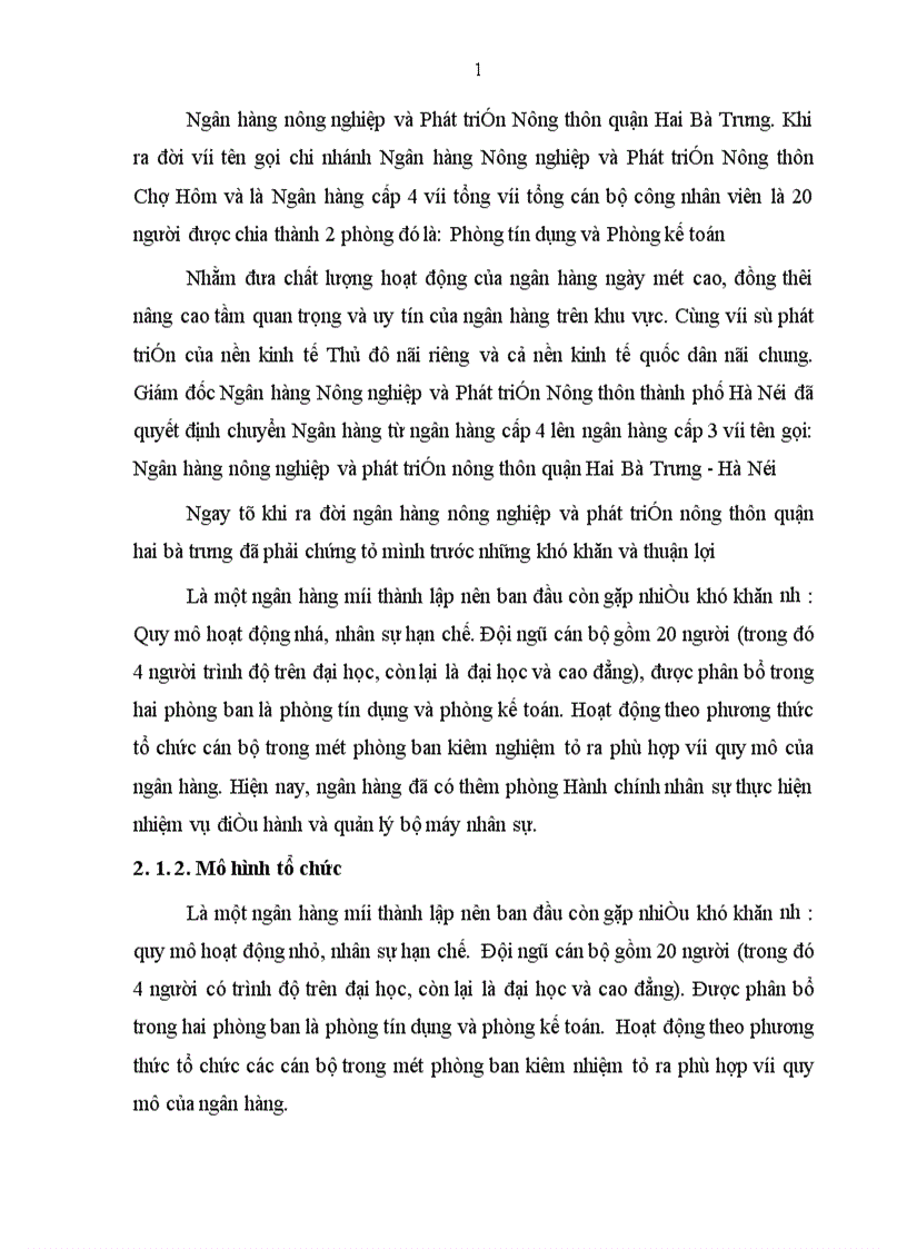 image for page Một số giải pháp chủ yếu nhằm tăng lợi nhuận tại NHNo PTNT chi nhánh quận Hai Bà Trưng Hà Nội 1