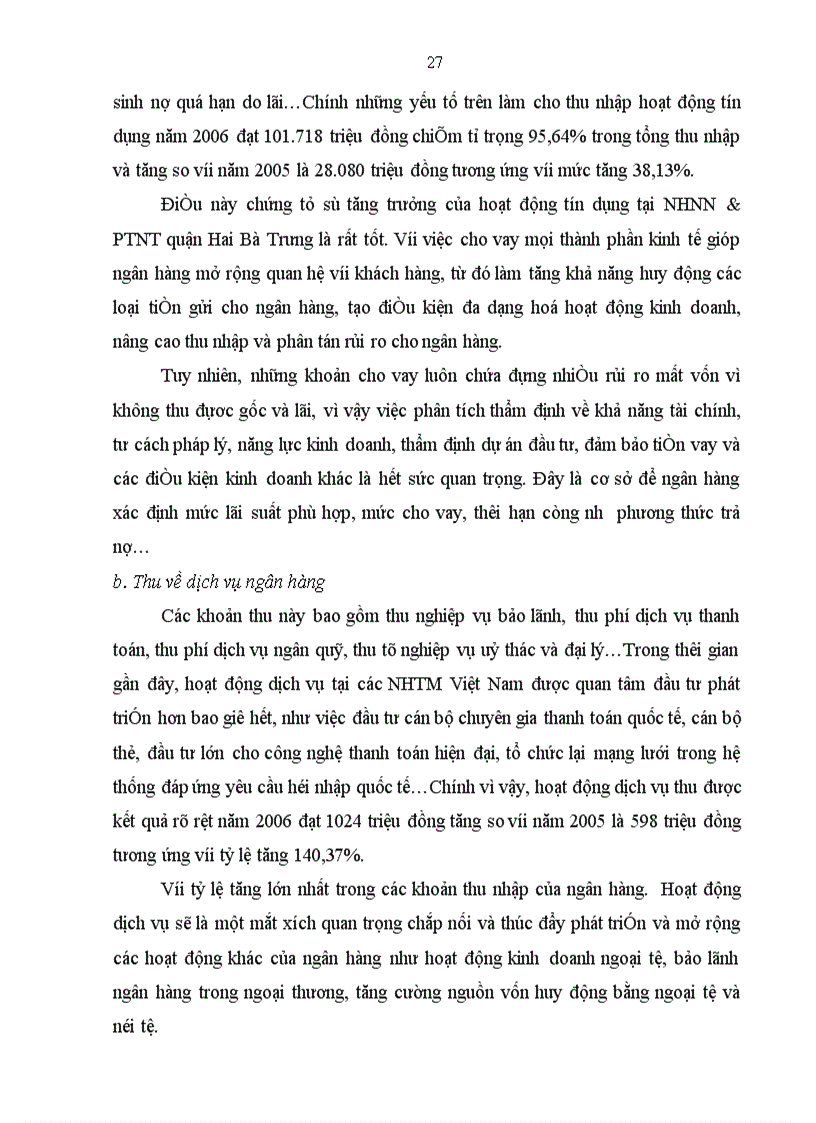 image for page Một số giải pháp chủ yếu nhằm tăng lợi nhuận tại NHNo PTNT chi nhánh quận Hai Bà Trưng Hà Nội 1