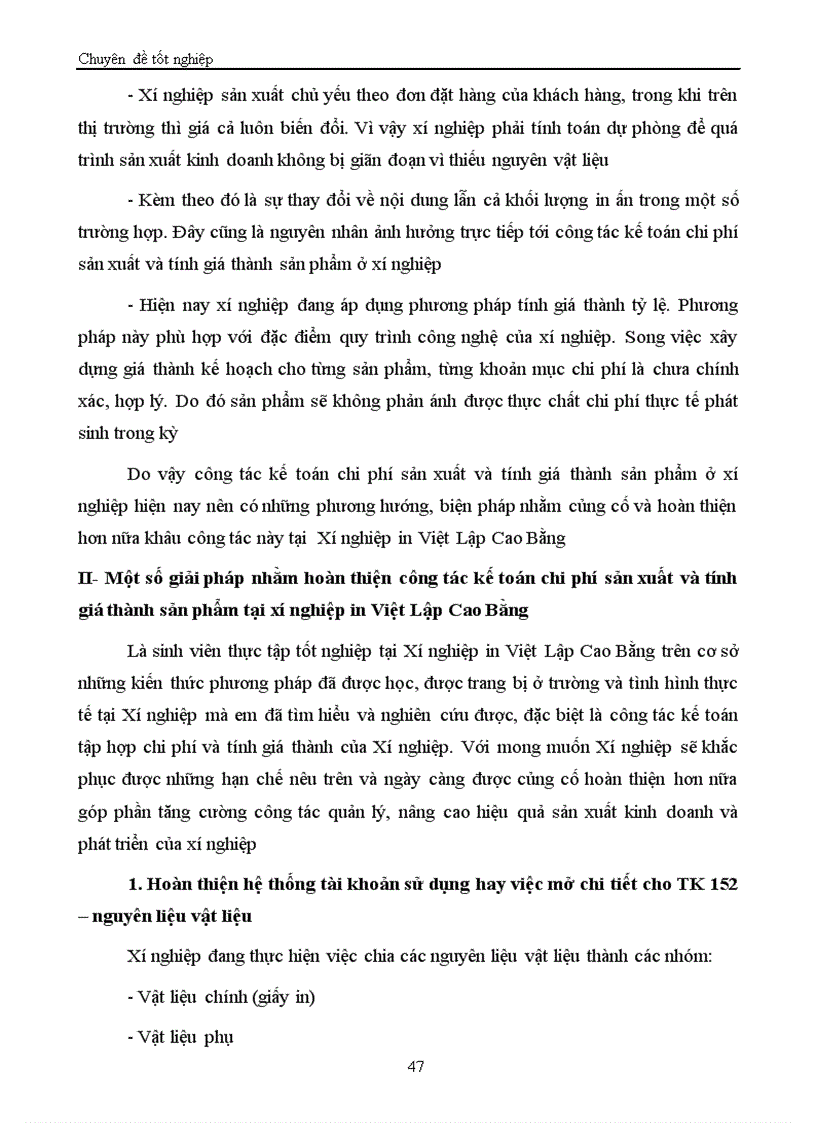 image for page Tổ chức kế toán chi phí sản xuất và tính giá thành sản phẩm 1