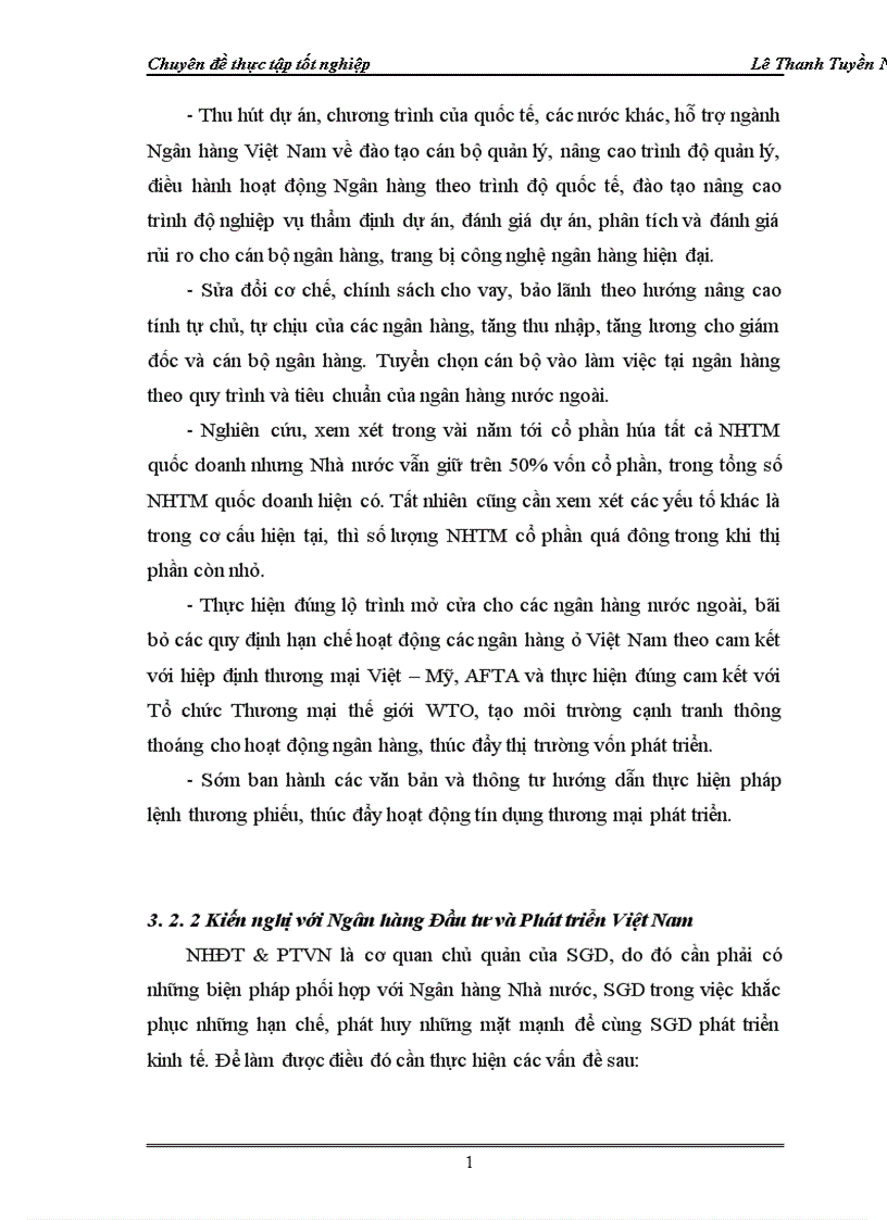 image for page Giải pháp mở rộng hoạt động cho vay đối với doanh nghiệp ngoài quốc doanh tại Sở giao dịch I Ngân hàng Đầu tư và Phát triển Việt Nam