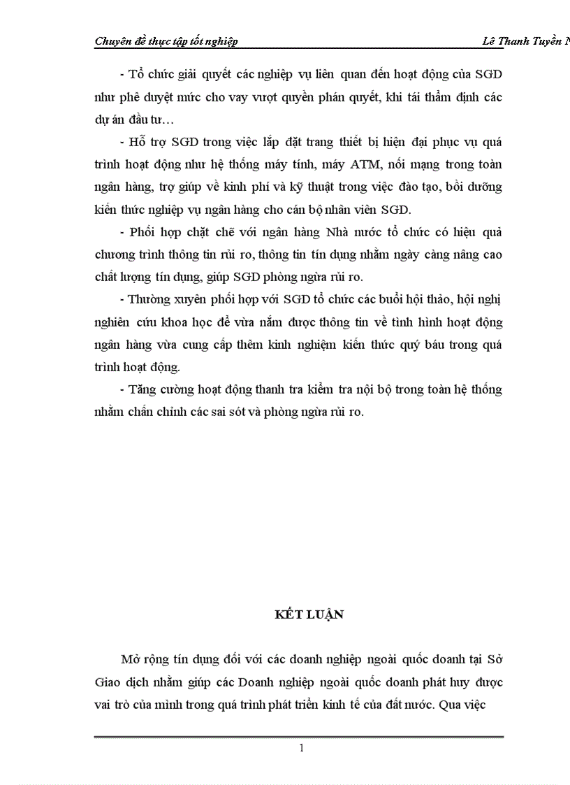 image for page Giải pháp mở rộng hoạt động cho vay đối với doanh nghiệp ngoài quốc doanh tại Sở giao dịch I Ngân hàng Đầu tư và Phát triển Việt Nam