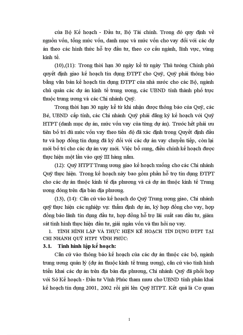 image for page Báo cáo tổng hợp về Quỹ Hỗ trợ phát triển Quỹ HTPT