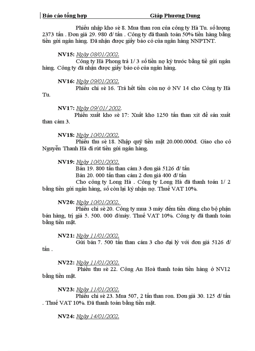 image for page công tác hạch toán tại Công ty Hoàng Gia