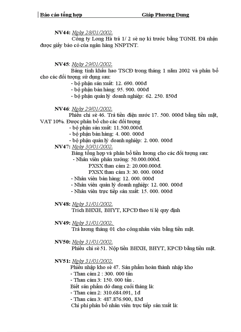 image for page công tác hạch toán tại Công ty Hoàng Gia