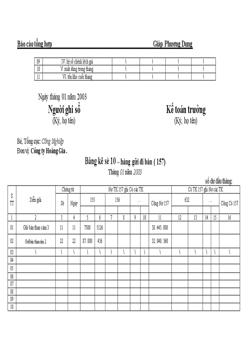 image for page công tác hạch toán tại Công ty Hoàng Gia
