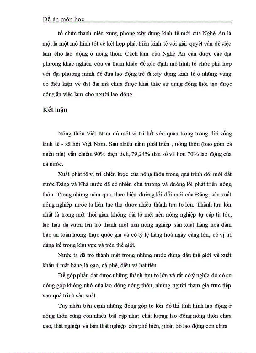 image for page Thực trạng và một số giải pháp sử dụng nguồn lao động nông thôn nước ta hiện nay 1