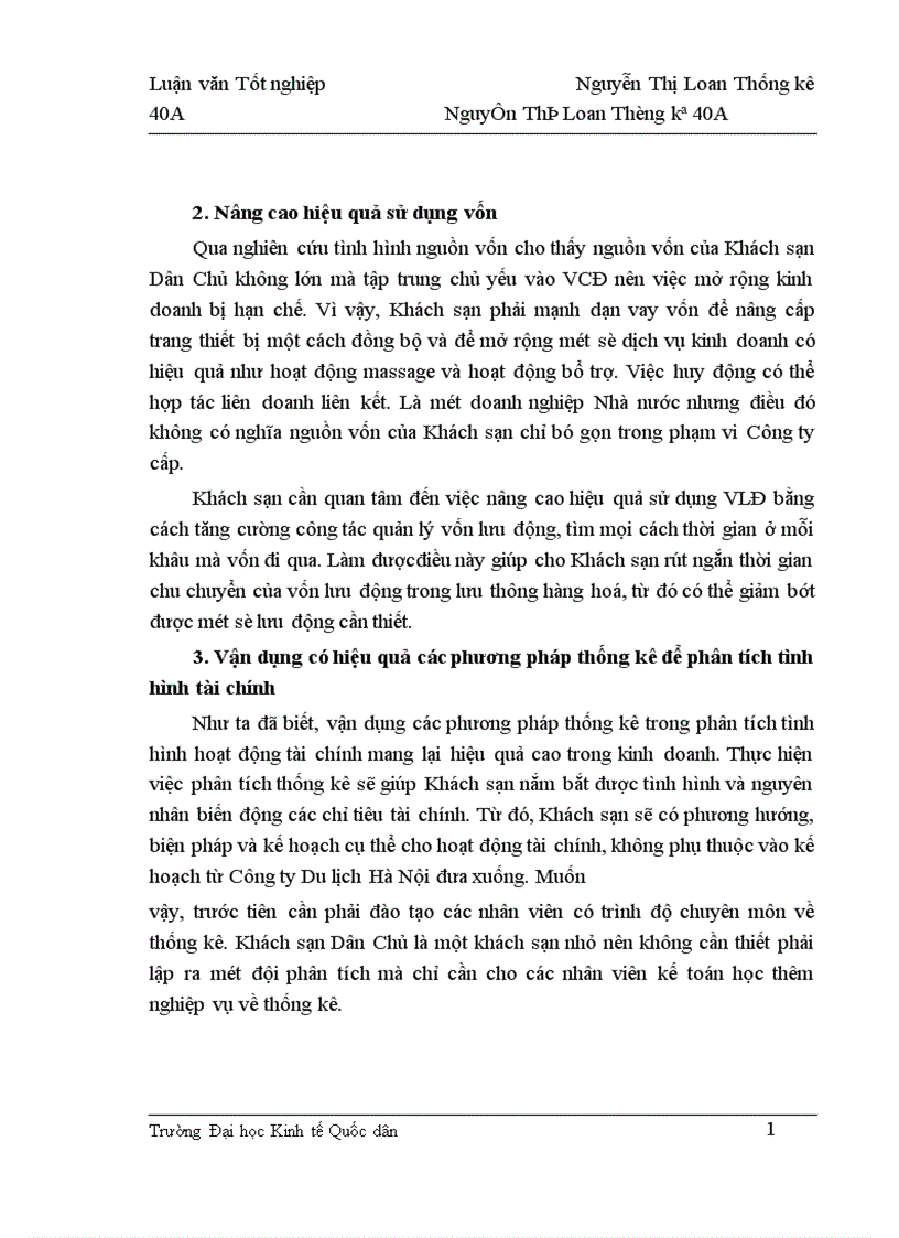 image for page Nghiên cứu thống kê hoạt động tài chính của Khách sạn Dân chủ 1