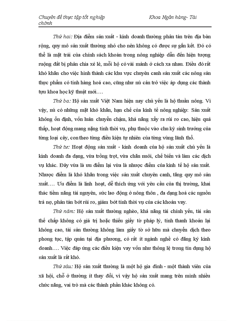 image for page Nâng cao chất lượng cho vay hộ sản xuất ở NHNo PTNT Thanh Trì Hà Nội 1