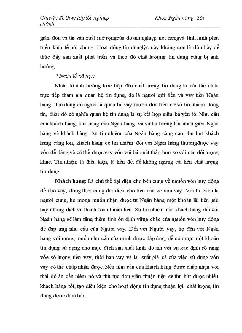 image for page Nâng cao chất lượng cho vay hộ sản xuất ở NHNo PTNT Thanh Trì Hà Nội 1