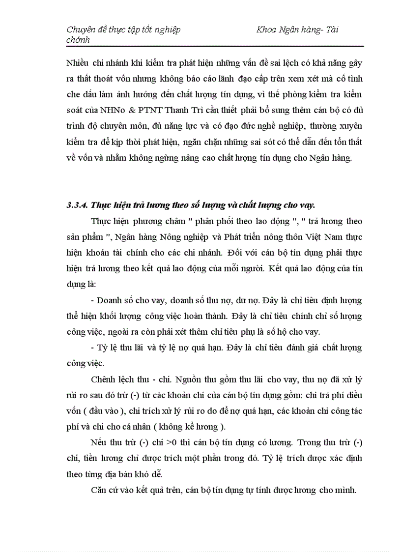 image for page Nâng cao chất lượng cho vay hộ sản xuất ở NHNo PTNT Thanh Trì Hà Nội 1