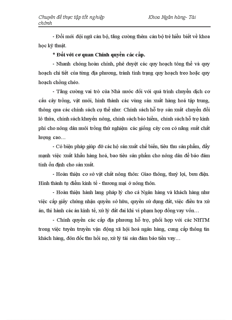 image for page Nâng cao chất lượng cho vay hộ sản xuất ở NHNo PTNT Thanh Trì Hà Nội 1