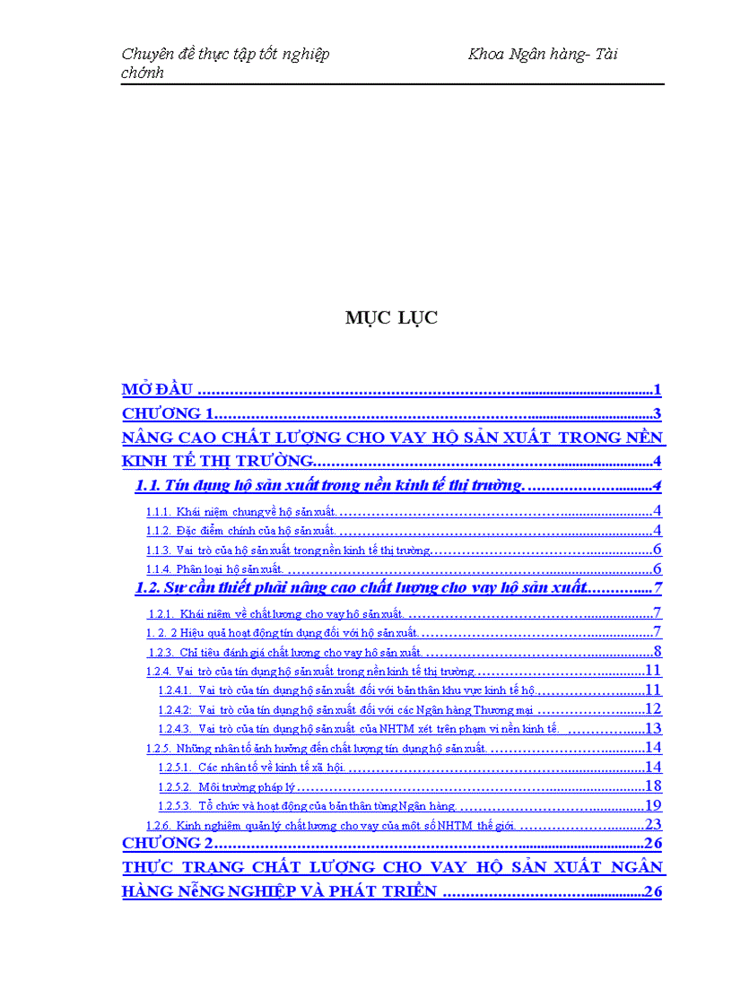 image for page Nâng cao chất lượng cho vay hộ sản xuất ở NHNo PTNT Thanh Trì Hà Nội 1