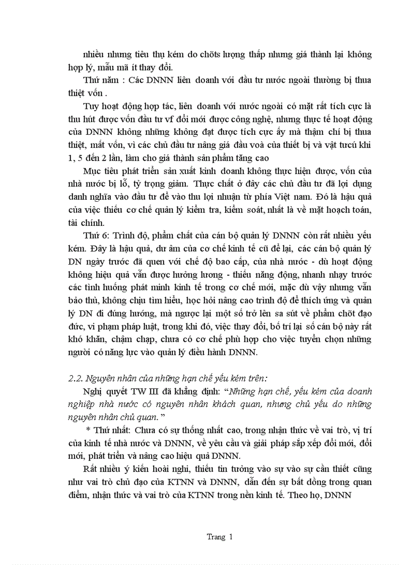image for page Thực trạng về vấn đề đưa KTNN giữ vai trò chủ đạo trong nền kinh tế ở nước ta hiện nay đã đạt được thành quả gì và còn những tồn tại yếu kém nào cần khắc phục nguyên nhân của thực đó 1
