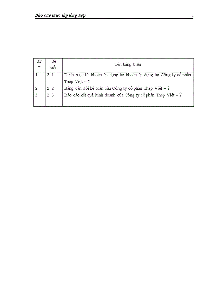 image for page Đánh giá khái quát tổ chức hạch toán kế toán của Công ty cổ phần Thép Việt ý